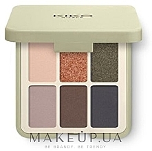 Fragrances, Perfumes, Cosmetics 6-Eyeshadow Palette - Kiko Milano Green Me Eyeshadow Palette