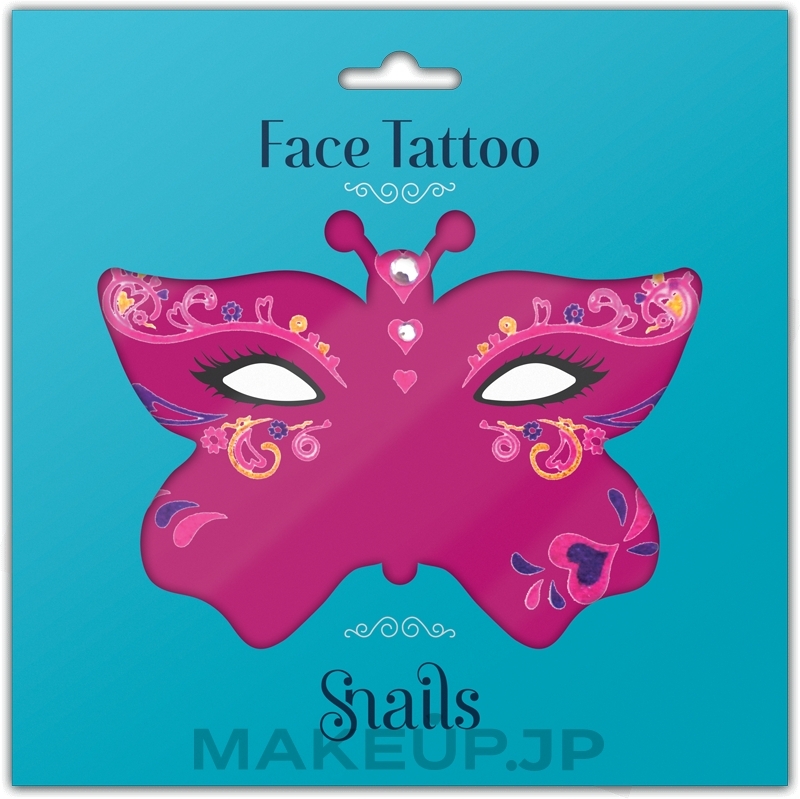 Face Tattoo - Snails Face Tattoo — photo Queen Of Hearts