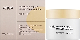 Makeup Remover Balm - Ondo Beauty 36.5 Multiacids & Papaya Melting Cleansing Balm — photo N5