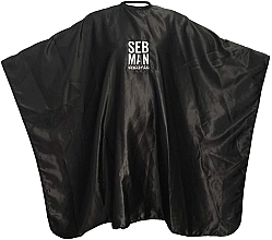 Fragrances, Perfumes, Cosmetics Hairdressing Cape, Black - Sebastian Professional Seb Man Hairdressing Cape