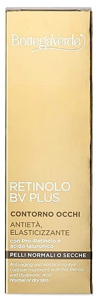 Eye Cream - Bottega Verde Retinolo Bv Plus Eye Contour Cream — photo N2