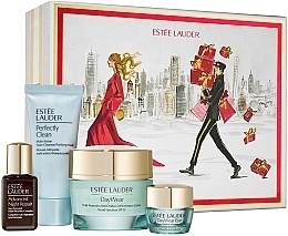 Fragrances, Perfumes, Cosmetics Set - Estee Lauder DayWear Christmas Set (ser/15ml + cr/50ml + yeux/gel/5ml + mousse/30ml)