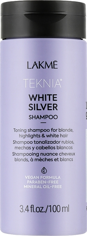 Toning Anti-Yellow Hair Cream - Lakme Teknia White Silver Shampoo — photo N1