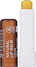 Fragrances, Perfumes, Cosmetics Lip Balm "Cocoa" - Benecos Natural Care Lip Balm Cacao