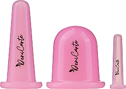 Fragrances, Perfumes, Cosmetics Face & Body Silicone Cups, 37174, pink - Deni Carte