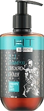 Fragrances, Perfumes, Cosmetics 2in1 Men Beard & Hair Shampoo - Hair Trend Barbers 2in1 Shampoo Beard&Hair