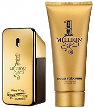 Fragrances, Perfumes, Cosmetics Paco Rabanne 1 Million - Set (edt/50ml + sh/gel/100ml)