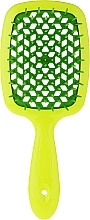 Fragrances, Perfumes, Cosmetics Hair Brush, lime green - Janeke Superbrush