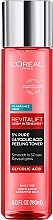Fragrances, Perfumes, Cosmetics Facial Peeling Tonic with Glycolic Acid for All Skin Types, including Sensitive - L'Oreal Paris Revitalift