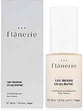 Fragrances, Perfumes, Cosmetics Hyaluronic Acid Face Serum - Flanerie Vivifying Face Serum