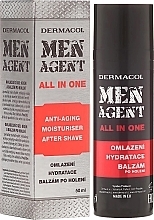 Fragrances, Perfumes, Cosmetics Face Cream-Balm - Dermacol Men Agent All In One