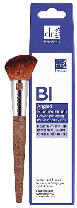 Blush Brush - Dr. Botanicals Angled Blusher Brush — photo N1