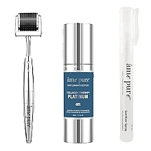 Set - Ame Pure Cit Platinum Gentlemen Kit (sanit/12ml + f/gel/30ml + f/roller/1szt) — photo N2