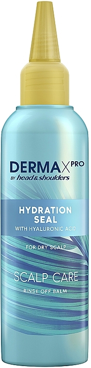 Anti-Dandruff Scalp Cream with Hyaluronic Acid - Head & Shoulders Derma X Pro Hydration Seal Rinse Off Balm — photo N1