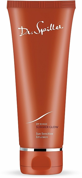 Face & Body Sun Milk - Dr. Spiller Summer Glow Sun Sensitive Emulsion SPF30 — photo N2