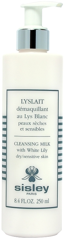 "Lyslait" Makeup Removing Milk with White Lilly - Sisley Lyslait Cleansing Milk with White Lily — photo N2