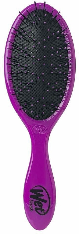 Hair Brush for Thick Hair - Wet Brush Custum Care Detangler Fot Thik Hair Purple — photo N3