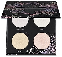 Fragrances, Perfumes, Cosmetics Face Highlighter Palette - London Copyright Magnetic Face Powder Highlight Palette