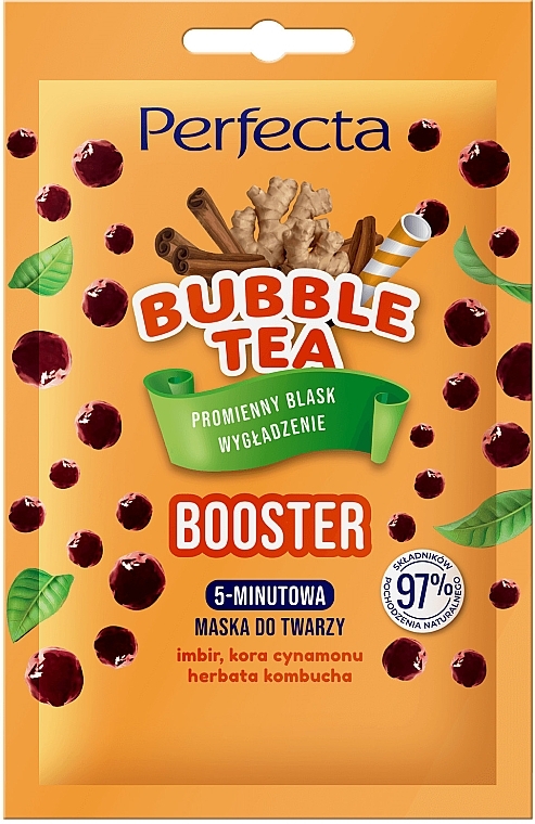 Express Face Mask - Perfecta Bubble Tea Booster — photo N1