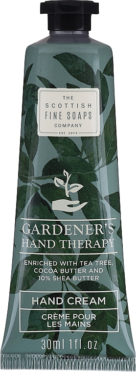 Hand & Nail Cream - Scottish Fine Soaps Gardeners Therapy — photo N1