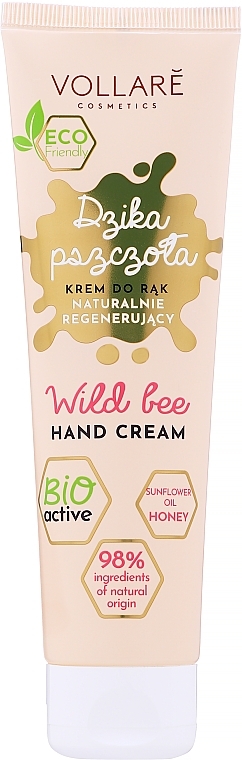 Wild Bee Regenerating Hand Cream - Vollare — photo N1