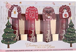 Fragrances, Perfumes, Cosmetics Set - Too Faced Christmas Snuggles & Melter Kisses (lipstick/4x3ml)