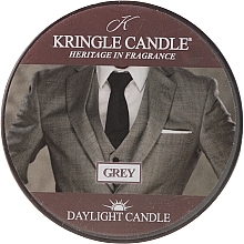 Fragrances, Perfumes, Cosmetics Tea Light Candle - Kringle Candle Grey Daylight