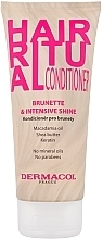 Brunette Conditioner - Dermacol Hair Ritual Brunette Conditioner — photo N1