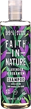Fragrances, Perfumes, Cosmetics Shampoo for Normal and Dry Hair 'Lavender and Geranium' - Faith In Nature Lavender & Geranium Shampoo