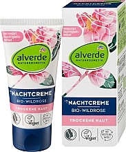 Fragrances, Perfumes, Cosmetics Night Face Cream - Alverde Bio-Wildrose Face Cream