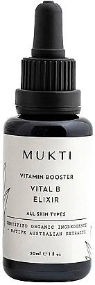 Vitamin Face Booster 'Vital B' - Mukti Organics Vitamin Booster Elixir — photo N1