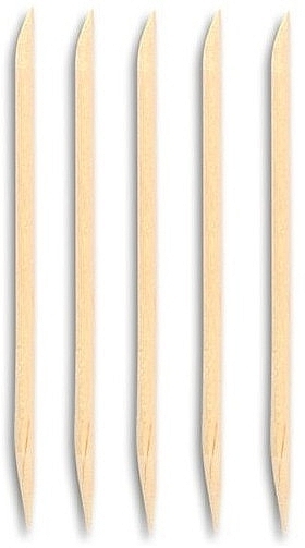 Wooden Manicure Sticks, 5 pcs - Deni Carte — photo N1