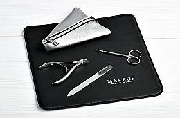 Tool Case, silver "Manicure triangle" - MAKEUP — photo N2