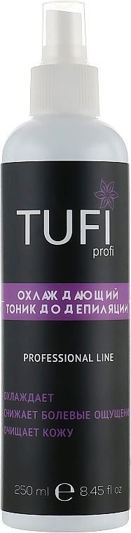 Cooling Pre-Depilation Tonic - Tufi Profi — photo N1