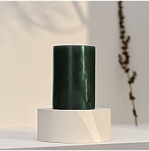 Fragrances, Perfumes, Cosmetics Cylinder Candle, diameter 7 cm, height 10 cm - Bougies La Francaise Cylindre Candle Vert