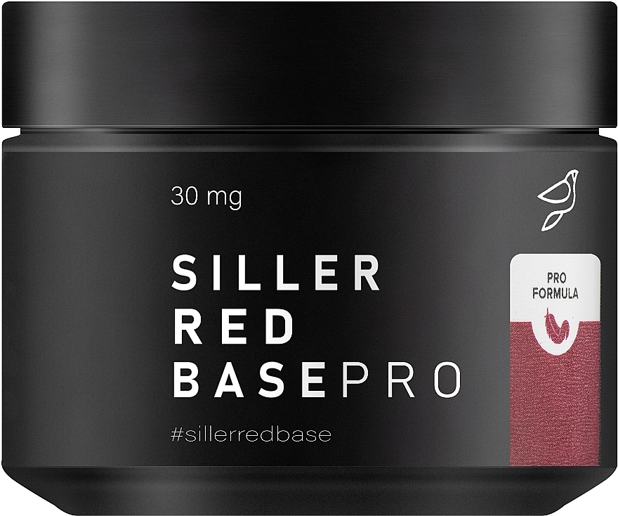 Camouflage Base Coat, 30 ml - Siller Professional Red Base Pro — photo N1