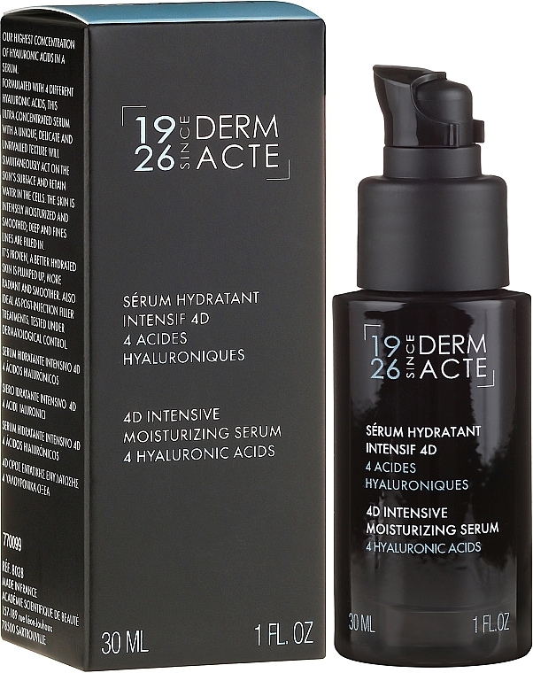 Intensive Moisturizing Serum - Academie Derm Acte Serum Hydratant Intensif 4D — photo N1