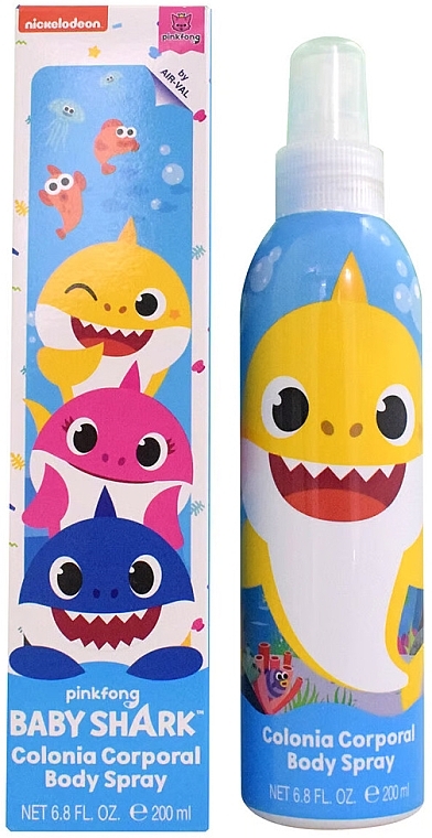 Air-Val International Baby Shark - Perfumed Body Spray — photo N3