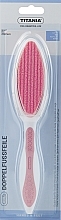 Double-Sided Pedicure File, Pumice, Sandpaper, light pink - Titania — photo N1