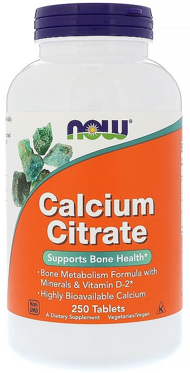 Calcium Citrate with Magnesium, Zinc - Now Foods Calcium Citrate — photo N1