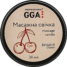 Fragrances, Perfumes, Cosmetics Cherry Massage Candle - GGA Professional Massage Candle