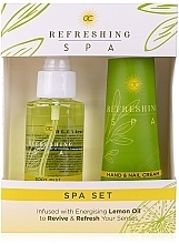 Fragrances, Perfumes, Cosmetics Set - Accentra Refreshing Spa Set (h/cr/60ml + b/mist/100ml)