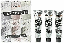 Fragrances, Perfumes, Cosmetics Set - Fudge Headpaint Gel Toner Trio Kit