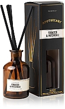 Fragrance Diffuser - Paddywax Apothecary Glass Reed Diffuser Tabacco & Patchouli — photo N1