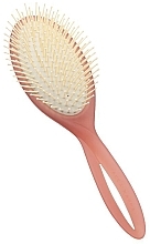 Fragrances, Perfumes, Cosmetics Hair Brush, pink - Acca Kappa Infinito Brush Long Pom Pins