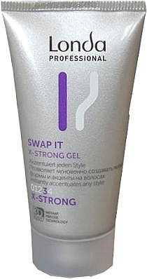 Ultra Strong Hold Hair Gel - Londa Professional Swap It Shaper Gel X-Strong — photo N1