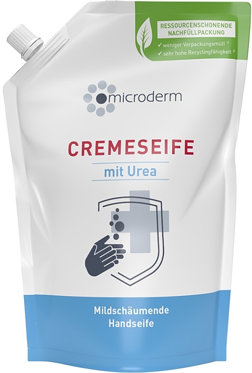 Urea Hand Cream Soap - Microderm Cream Soap With Urea (doypack) — photo N1