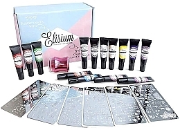 Fragrances, Perfumes, Cosmetics Set - Elisium Stamping Plates 3D UV GEL Maxi