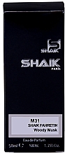 Fragrances, Perfumes, Cosmetics Nova Parfums Shaik M31 - Eau de Parfum (tester with cap)