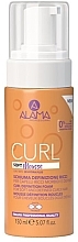 Fragrances, Perfumes, Cosmetics Curly Hair Mousse - Alama Curl Soft Mousse Foam